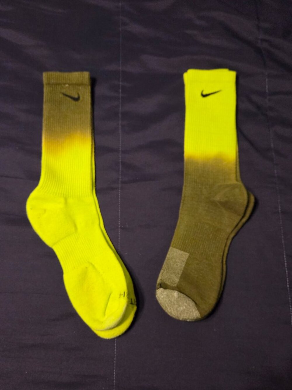 NIKE 2 PACK DRI FIT MENS SOCKS SIZE L